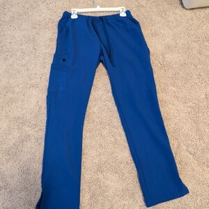 Men's Blue Casual Pants